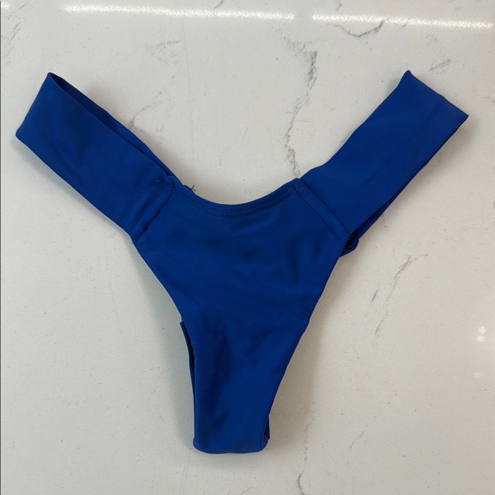 Blue Bikini Bottoms